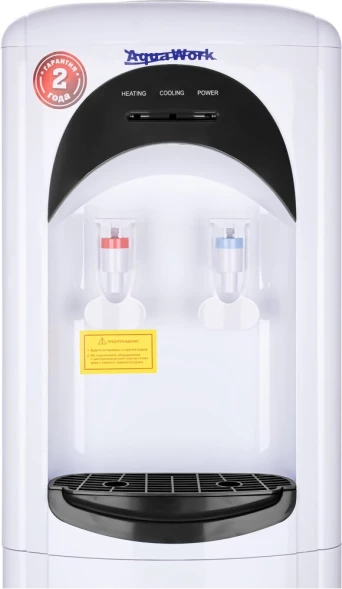 Кулер Aqua Work 17-LDR напольный электронный белый/черный