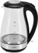 Чайник электрический Starwind SKP3039 1.7л. 2200Вт черный корпус: стекло/пластик