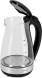 Чайник электрический Starwind SKP3039 1.7л. 2200Вт черный корпус: стекло/пластик