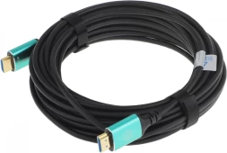 Кабель аудио-видео Cactus CS-HDMI-AOC-2.1-10 HDMI (m)/HDMI (m) 10м. позолоч.конт. черный