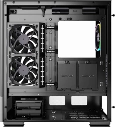 Корпус Montech Sky Two черный без БП ATX 3x140mm 2xUSB3.0 audio bott PSU