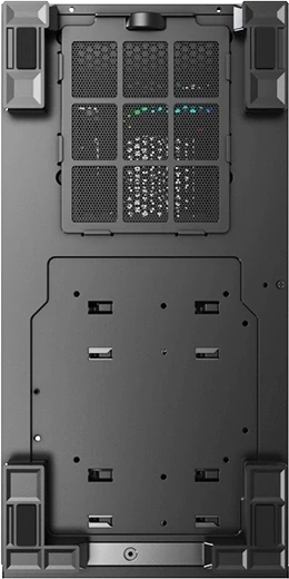 Корпус Montech Sky Two черный без БП ATX 3x140mm 2xUSB3.0 audio bott PSU