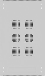 Шкаф серверный NTSS Премиум (NTSS-R42U80100GS) напольный 42U 800x1000мм пер.дв.стекл металл 900кг серый 910мм 134кг 1987мм IP20 сталь