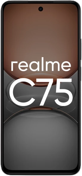 Смартфон Realme RMX3941 C75 256Gb 8Gb черный моноблок 3G 4G 2Sim 6.72&amp;quot; 1080x2400 Android 14 50Mpix 802.11 a/b/g/n/ac NFC GPS GSM900/1800 GSM1900 A-GPS microSD max2048Gb