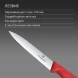 Нож кухонный Victorinox Swiss Classic 6.7731.C1 стальной универсальный для овощей лезв.100мм серрейт. заточка красный