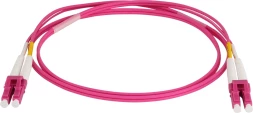 Патч-корд Lanmaster LAN-2LC-2LC/OM4/SL-5.0 2x50/125 OM4 LC дуплекс-LC дуплекс 5м LSZH