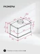 Вытяжка встраиваемая Lex Nova 600 Inverter BL черный управление: сенсорное (1 мотор)