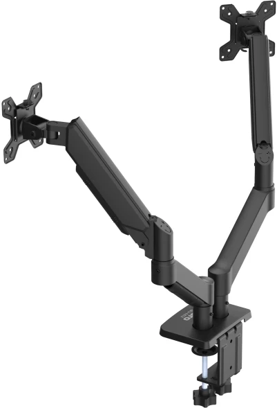 Кронштейн для мониторов ЖК Buro BU-M12 черный 17&amp;quot;-32&amp;quot; макс.10кг крепление к столешнице поворот и наклон