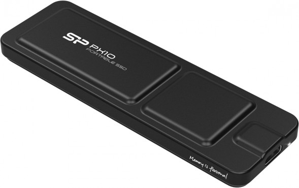 Накопитель SSD Silicon Power USB-C 2TB SP020TBPSDPX10CK PX10 1.8&amp;quot; черный