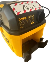 Строительный пылесос DeWalt DXV23G 1100Вт (уборка: сухая/влажная/выдув/сбор воды) желтый