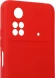 Чехол (клип-кейс) DF для Poco M4 Pro (4G) poOriginal-06 красный (POORIGINAL-06 (RED))