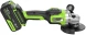 Углошлифовальная машина Greenworks GD24AG 754Вт 10500об/мин рез.шпин.:M14 d=125мм (3200207CUB)