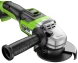 Углошлифовальная машина Greenworks GD24AG 754Вт 10500об/мин рез.шпин.:M14 d=125мм (3200207CUB)