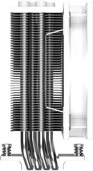 Устройство охлаждения(кулер) ID-Cooling SE-214-XT ARGB Soc-AM5/AM4/1151/1200/1700 белый 4-pin 14-31dB Al+Cu 180W 850gr Ret