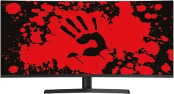 Монитор Bloody 34&amp;quot; MN340W черный VA LED 1ms 21:9 HDMI M/M матовая HAS Piv 300cd 178гр/178гр 3440x1440 180Hz FreeSync DP UW USB 5.7кг