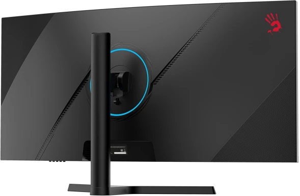 Монитор Bloody 34&amp;quot; MN340W черный VA LED 1ms 21:9 HDMI M/M матовая HAS Piv 300cd 178гр/178гр 3440x1440 180Hz FreeSync DP UW USB 5.7кг