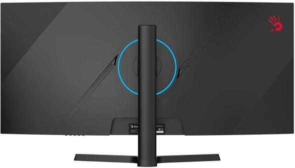 Монитор Bloody 34&amp;quot; MN340W черный VA LED 1ms 21:9 HDMI M/M матовая HAS Piv 300cd 178гр/178гр 3440x1440 180Hz FreeSync DP UW USB 5.7кг