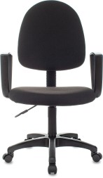 Кресло Бюрократ CH-1300N черный Престиж+ сиденье черный 3C11 крестов. пластик