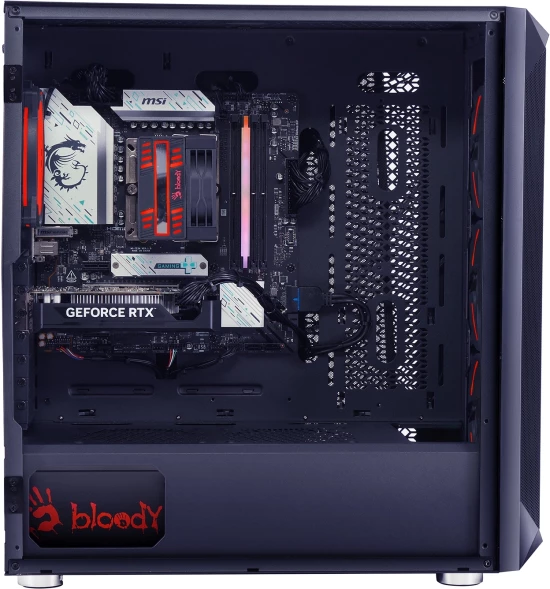 ПК Bloody BD-PC CB76C2 MT i5 13400F (2.5) 32Gb SSD1Tb RTX4060 8Gb Windows 11 Home 64 GbitEth 650W черный (2085996)