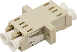 Адаптер Lanmaster LAN-2LC/S-AM-OM3 проходн. SC дупл. 50/125 OM3 аква