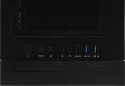 Корпус Montech Air 1000 Lite черный без БП ATX 1x120mm 3x140mm 1xUSB2.0 2xUSB3.0 audio bott PSU