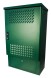 Шкаф коммутационный ЦМО (ШТВ-Н-18.6.5-4ААА-Т1) настенный 18U 600x500мм пер.дв.стал.лист несъемн.бок.пан. 150кг серый 75кг 120град. 900мм IP55 IK10 металл уличный всепогодный с кондиционером с вентилятором с нагревателем укомплектованный