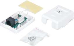 Розетка Cabeus WS-8P8C-CAT.6-1 комп. RJ45 кат.6 бронз.