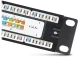 Патч-панель Cabeus PL-12-CAT.5E 10&amp;quot;-DUAL 10&amp;quot; 1U 12xRJ45 кат.5E UTP