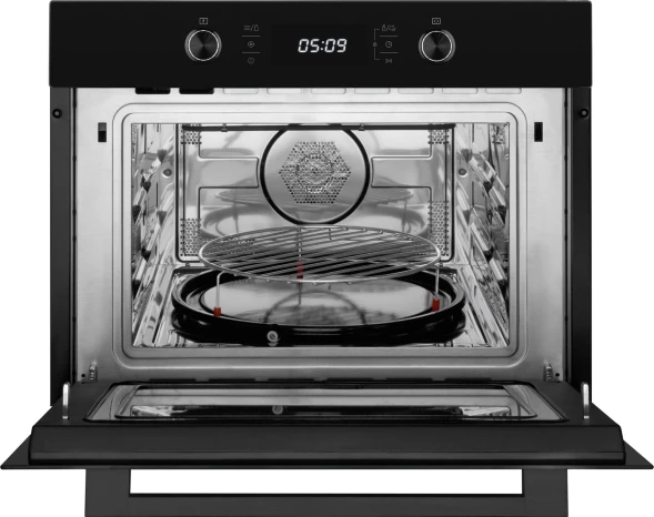 Духовой шкаф Электрический Weissgauff OE 449 PDB Black Edition черный
