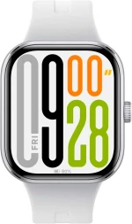 Смарт-часы Xiaomi Redmi Watch 5 2.07&amp;quot; AMOLED корп.серебристый рем.серый разм.брасл.:135-205мм (BHR9381GL)