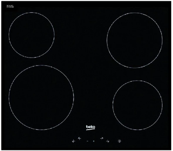 Варочная поверхность Beko HIC64401 черный