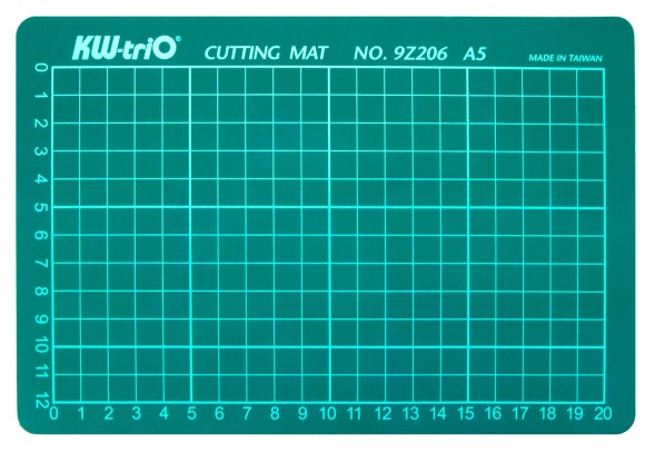 Подкладка для резки Kw-Trio 9Z206 A5 225x150мм зеленый