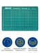 Подкладка для резки Kw-Trio 9Z206 A5 225x150мм зеленый