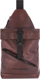 Рюкзак слинг Piquadro Harper CA5678AP/TM темно-коричневый натур.кожа