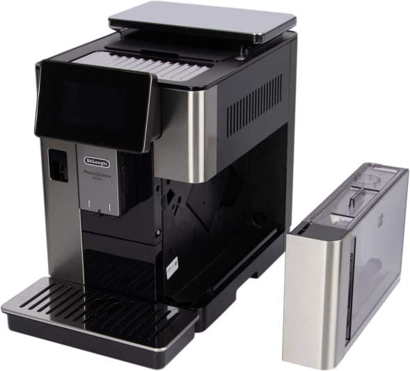Кофемашина Delonghi Primadonna Soul ECAM610.74.MB 1450Вт черный/серебристый