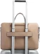 Деловая сумка женская Piquadro Circle CA6698W92/TOBLU с отделением для ноутбука 14&amp;quot; бежевая/голубая натур.кожа