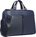 Деловая сумка Piquadro Orion CA6624S136/BLU с отделением для ноутбука 15.6&amp;quot; синяя ткань/натур.кожа