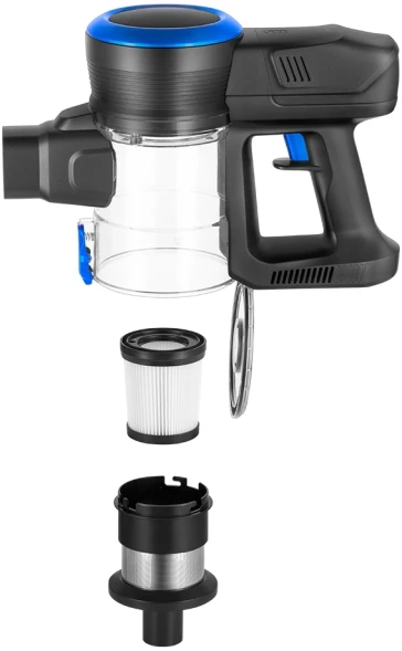 Пылесос ручной Kitfort КТ-5175-1 220Вт синий/черный