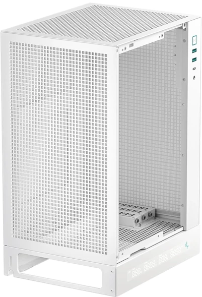 Корпус Deepcool CH170 DIGITAL белый без БП mATX 1x120mm 1xUSB2.0 1xUSB3.0 audio bott PSU