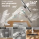 Кронштейн для мониторов Onkron G80 BW черный/белый 13&amp;quot;-32&amp;quot; макс.10кг настольный поворот и наклон верт.перемещ.