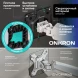 Кронштейн для мониторов Onkron G80 BW черный/белый 13&amp;quot;-32&amp;quot; макс.10кг настольный поворот и наклон верт.перемещ.