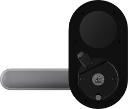 Умный замок Aqara Smart Door Lock U300 накладной разбл.отпеч.паль./код/пар/NFC/прил/мех.кл серый (DL-D02D_GR)