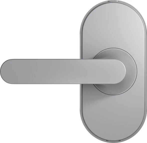 Умный замок Aqara Smart Door Lock U300 накладной разбл.отпеч.паль./код/пар/NFC/прил/мех.кл серый (DL-D02D_GR)