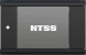 Шкаф коммутационный NTSS (NTSS-W12U6045GS-BL) настенный 12U 570x450мм пер.дв.стекл 60кг черный 24кг