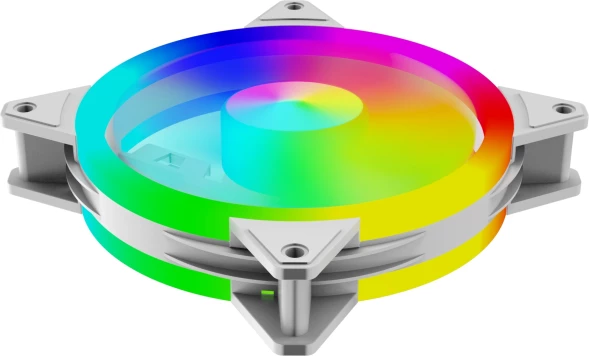 Вентилятор для корпуса Bloody BD-CF120ARGB4 ARGB 120х120x25 белый 4-pin 26дБ (BD-CF120ARGB4-WH) Ret