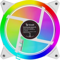 Вентилятор для корпуса Bloody BD-CF120ARGB4 ARGB 120х120x25 белый 4-pin 26дБ (BD-CF120ARGB4-WH) Ret