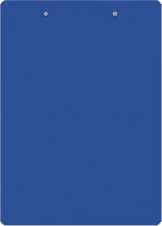 Папка-планшет Silwerhof Eco A4 пластик 1мм синий