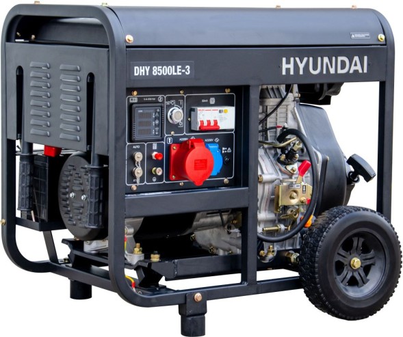 Генератор Hyundai DHY 8500LE-3 7.2кВт