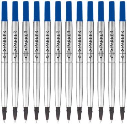 Стержень роллер Parker Quink Z01 (CW1950279) F 0.5мм синие чернила без упак.