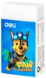 Ластик Deli Paw Patrol EH308 45х25х12мм ПВХ ассорти картонный дисплей (1шт)